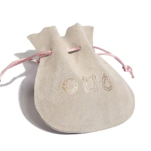 Stylish Custom Velvet Jewelry Pouches with Drawstring Closures | Secure and Personalized Packaging Solutions for High-End Jewelry Retailers - ANFORA jewelry pouch 238 to be packed