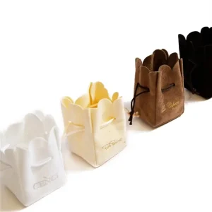 Eco-Friendly Compostable Jewelry Pouches with Custom Branding | Tailored Packaging Solutions for Jewelry Retailers Looking to Showcase Sustainability - Carol jewelry pouches 224 to be packed