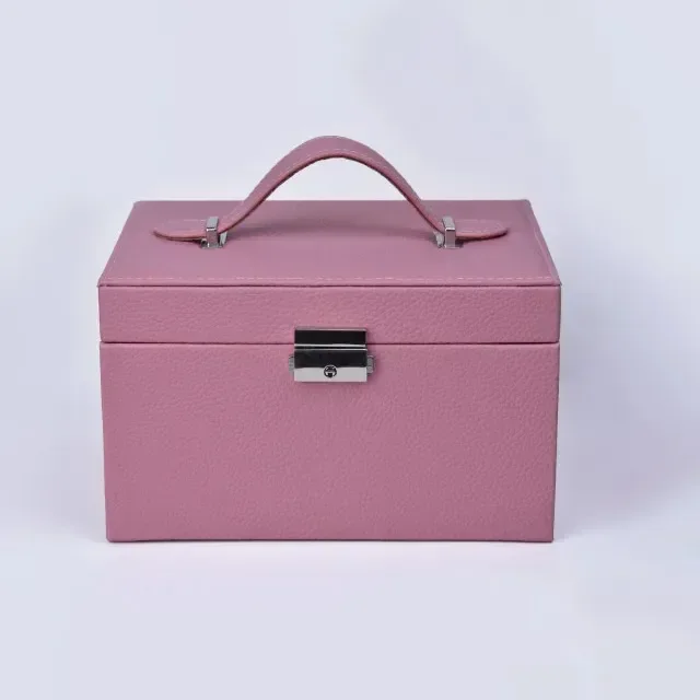 Secure Jewelry Boxes with Locks | Multi-Layer Lockable Jewelry Boxes Designed for Safekeeping Valuables in Style Perfect for Retail Businesses - DSC 8208