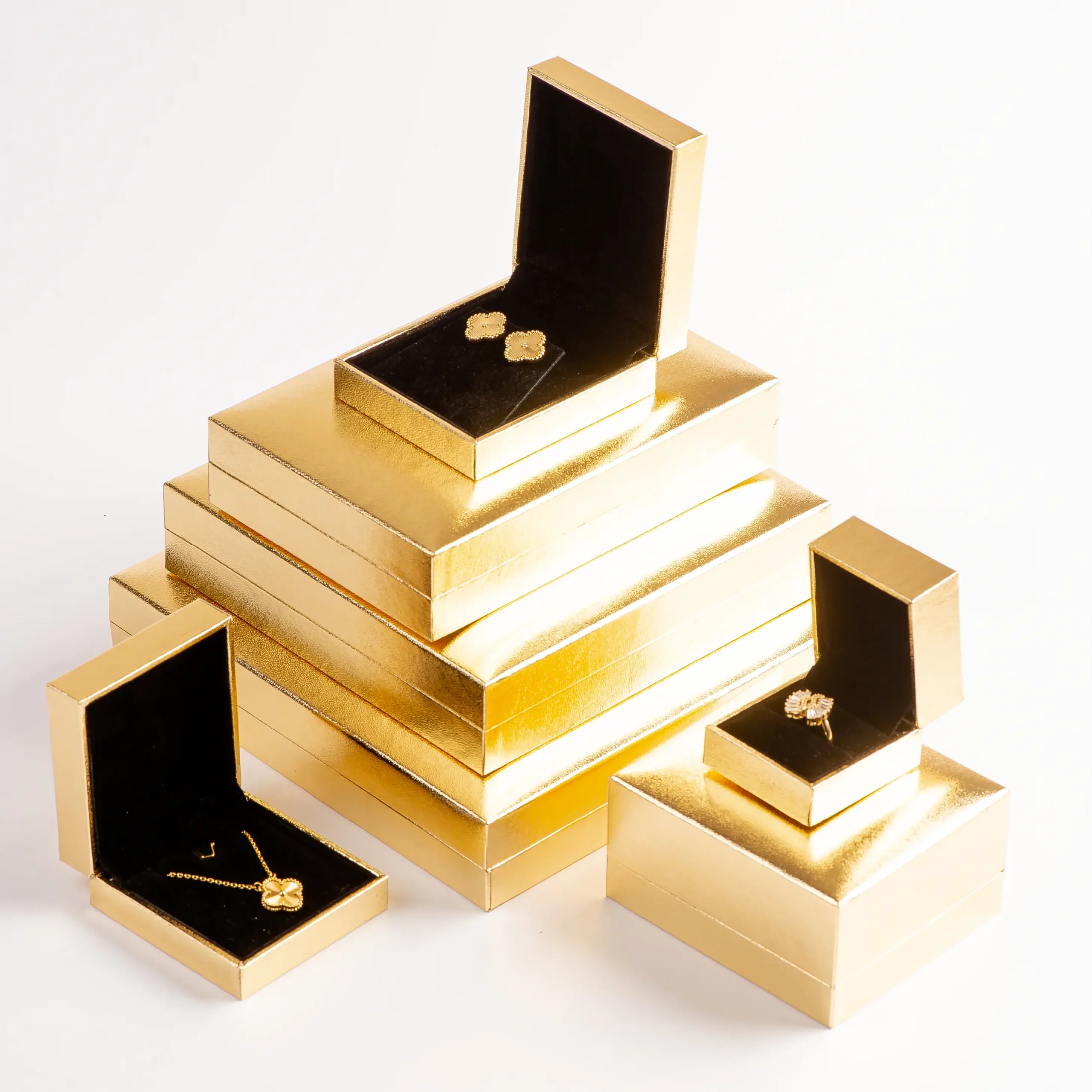 Jewelry Boxes - Gold