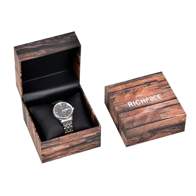 Richpack Eco-Friendly Bracelet Packaging | Sustainable Solutions for Retail and Gifts Customizable for Green Brand - H C09 WOOD