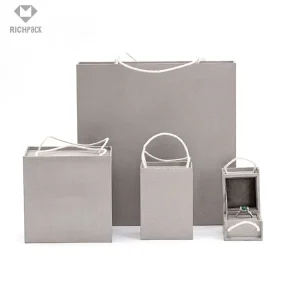 Branded Gift Boxes for Wholesale Jewelry Packaging | Customizable Packaging for High-Volume Orders | Logo Printing Available - H CHSET2 G