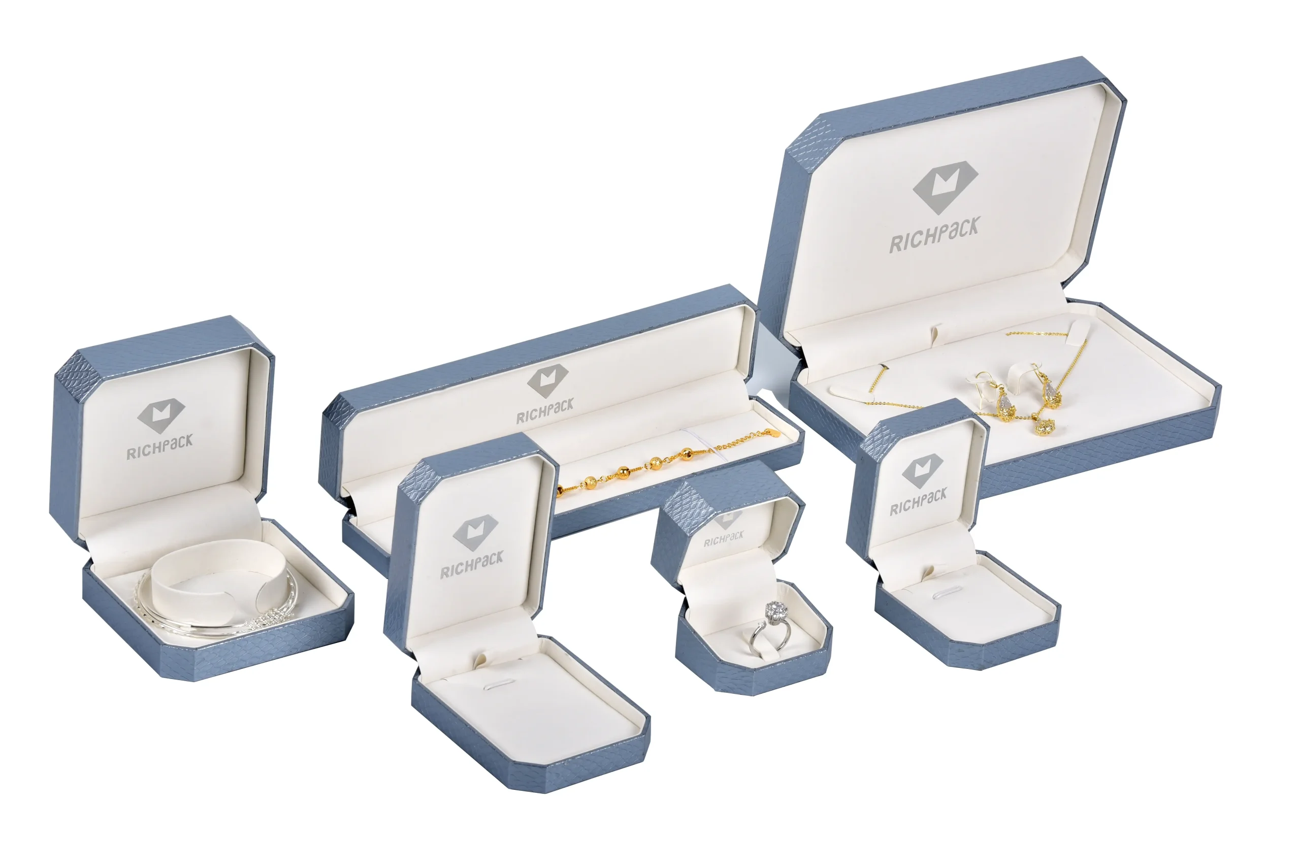 Custom Printed Gift Boxes for Artisan Jewelry Retailers | Tailored Designs for Small Businesses Personalized Branding Options - H W30 SET3