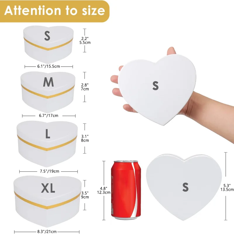 Heart-Shaped Gift Boxes | Elegant and Unique Gift Box Heart Shape Designs for Special Occasions Perfect for Weddings, Anniversaries, Birthdays, and More - Heart Shaped2