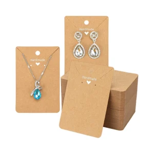 Tailored Custom Jewelry Display Cards with Branding | Bespoke, High-Quality Solutions for Jewelry Brands Seeking Scalable and Personalized Packaging Options - Jewelry Display Cards1