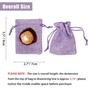 Delicate Linen Jewelry Pouches with Eco-Friendly Designs | Ideal Green Packaging for Jewelry Retailers Focused on Sustainable Branding - Linen jewelry pouches with eco friendly designs3