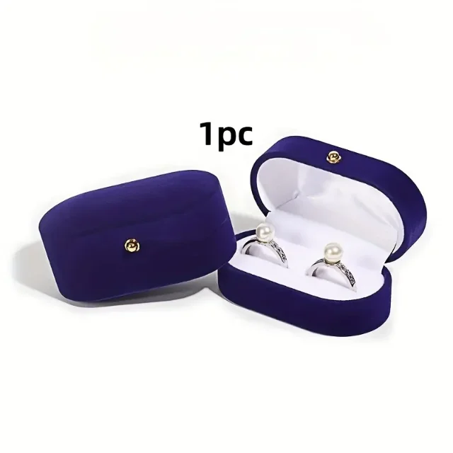 Luxurious Velvet-Lined Packaging Boxes with Gold Accents | Perfect for High-End Retailers Requiring Exclusive Packaging for Jewelry and Fashion Items - Luxury velvet lined packaging boxes with gold accents4