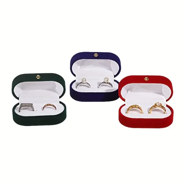 Luxurious Velvet-Lined Packaging Boxes with Gold Accents | Perfect for High-End Retailers Requiring Exclusive Packaging for Jewelry and Fashion Items - Luxury velvet lined packaging boxes with gold accents5