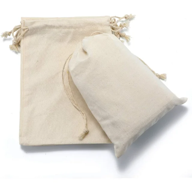 Sustainable Organic Cotton Pouches for Eco-Friendly Product Packaging | Perfect for Merchants Needing Green and Customizable Packaging Options - Organic cotton pouches for eco friendly product packaging2