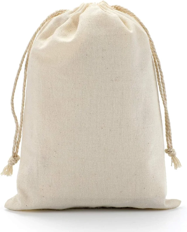 Sustainable Organic Cotton Pouches for Eco-Friendly Product Packaging | Perfect for Merchants Needing Green and Customizable Packaging Options - Organic cotton pouches for eco friendly product packaging3