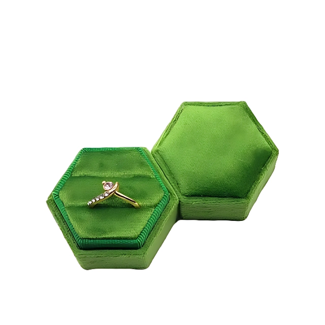Versatile Ring Gift Boxes for Retail and Wholesale | Velvet, Plastic, and Customizable Designs for Luxurious Presentations Purple Ring Box and Other Colors - PA 31 (2)