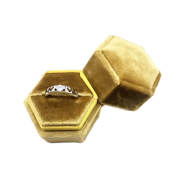Versatile Ring Gift Boxes for Retail and Wholesale | Velvet, Plastic, and Customizable Designs for Luxurious Presentations Purple Ring Box and Other Colors - PA 31 (3)