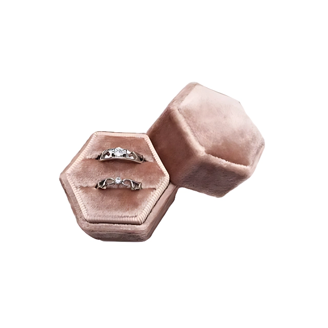 Versatile Ring Gift Boxes for Retail and Wholesale | Velvet, Plastic, and Customizable Designs for Luxurious Presentations Purple Ring Box and Other Colors - PA 31 (4)