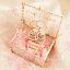 T Tags Collection - Personalized Rectangle Glass Jewellery Box Wedding Ring Box Double Slot Valentine s Day Proposal Engagement Wedding