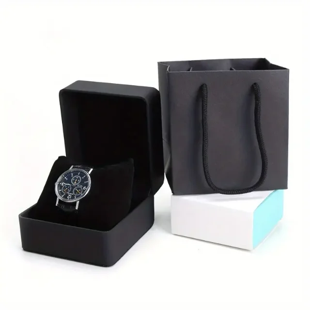 Durable Premium Rigid Packaging Boxes with Leather Straps for Luxury Products | Tailored for High-End Brands Requiring Sophisticated and Unique Packaging - Premium rigid packaging boxes with leather straps for luxury products4