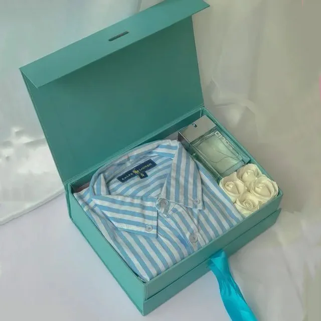 Richpack Elegant skjorte gaveæsker til særlige lejligheder - holdbare og stilfulde skjorteæsker til gaver | Perfekt til lingeri og beklædningsemballage - Richpack Elegant skjorte gaveæsker til særlige lejligheder - Holdbare og stilfulde skjorteæsker til gaver2