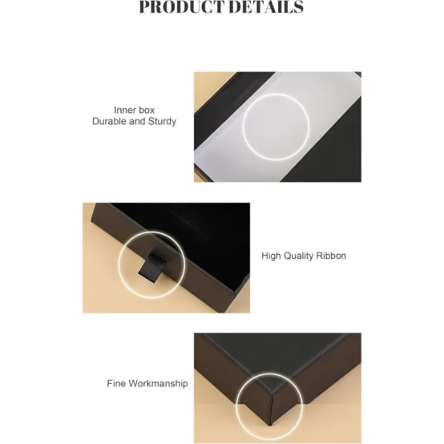 Sleek Transparent Packaging Boxes with Custom Printed Inserts for Jewelry | Designed for Jewelers Needing Unique and Branded Presentation Solutions - Transparent packaging boxes with custom printed inserts for jewelry5