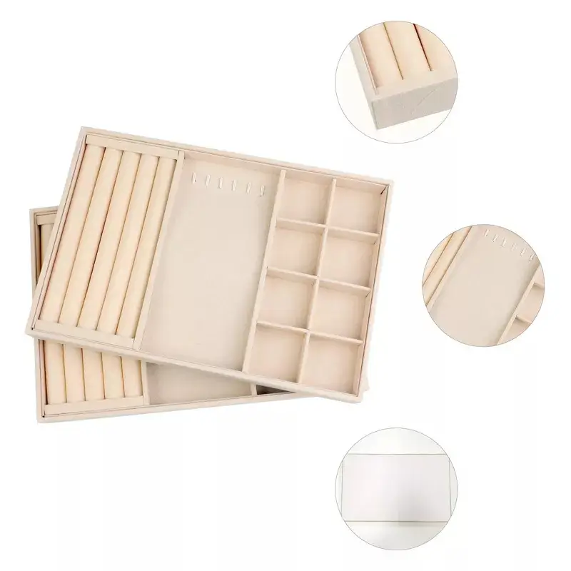 Luxury Display Cards for High-End Jewelry Stores | Exclusive, Bespoke Packaging Solutions Tailored for Premium Brands and Significant Orders - Unique Cheap Stackable Velvet 278
