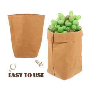 Sustainable Washable Paper Bags for Customizable Packaging Solutions - Durable, Reusable, and Ideal for Business Applications - Washable Paper Bags1