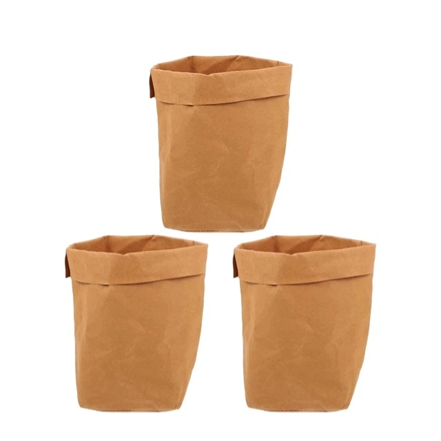 Sustainable Washable Paper Bags for Customizable Packaging Solutions - Durable, Reusable, and Ideal for Business Applications - Washable Paper Bags2