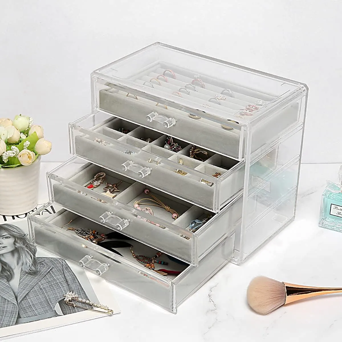arcylic jewelry display case (2)