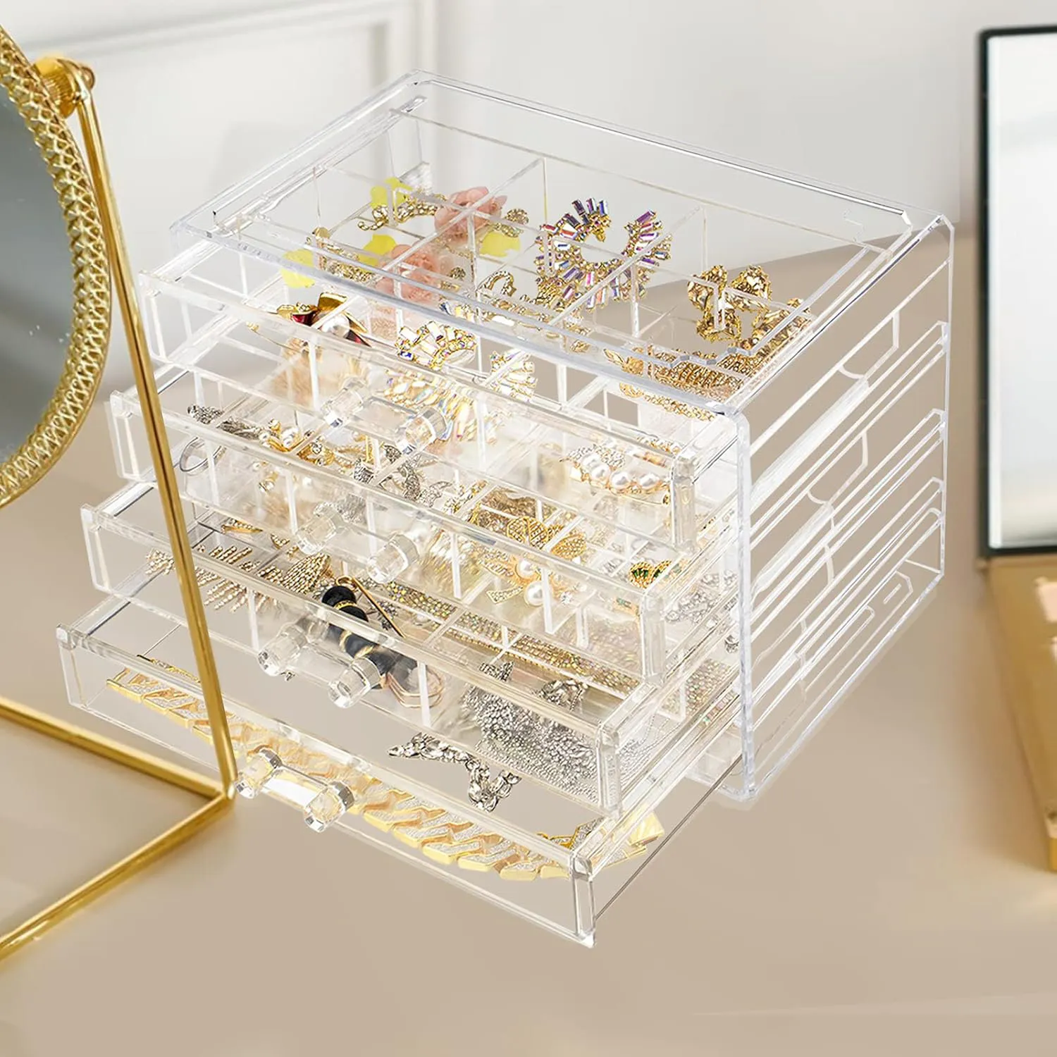 arcylic jewelry organizer (1)