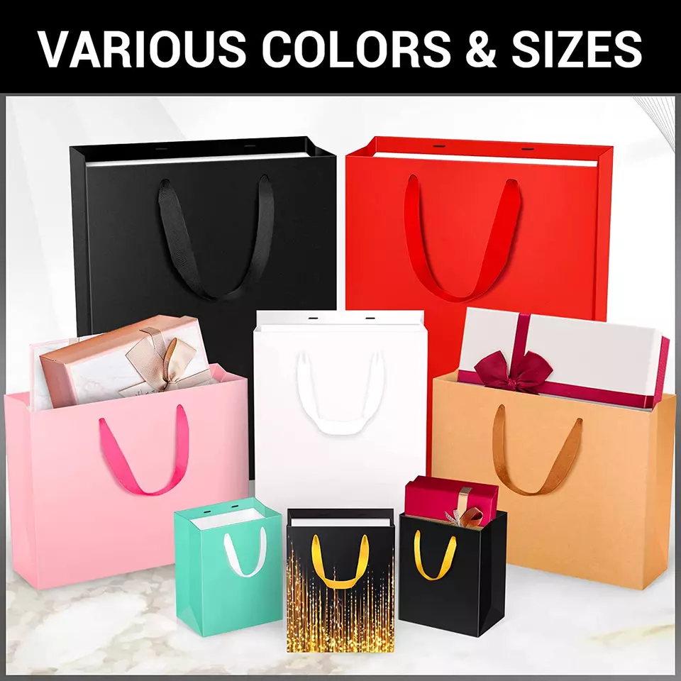 brown paper bags with handle (1)