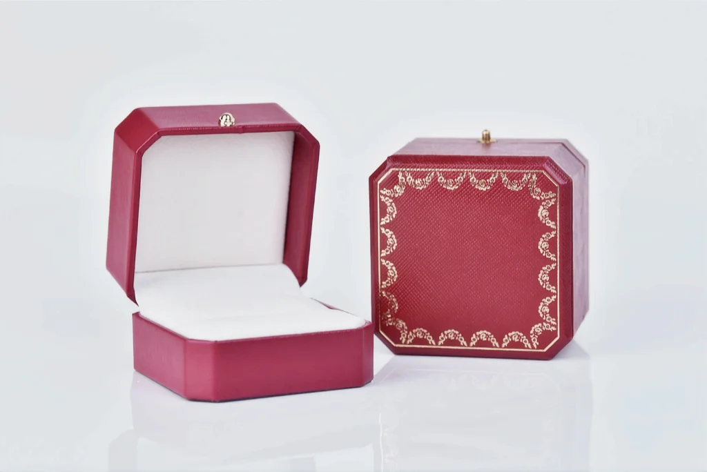 Top 10 Luxury Jewelry Packaging Designs to Impress Your Clients - cartier jewlry box 1024x684
