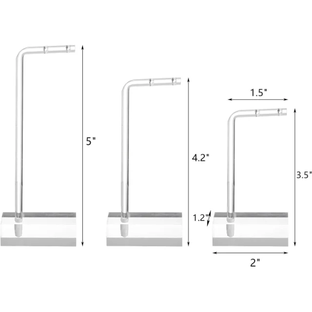 Space-Efficient Compact Acrylic Displays for Retail Counters | Sleek Display Solutions for Jewelry Stores Needing Minimalist Jewelry Showcases - “compact acrylic displays for retail counters”2