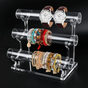 Durable Custom Acrylic Bracelet Display Stands | Personalized and Stylish Display Solutions for Jewelry Retailers Seeking Bespoke Showcases - “custom acrylic bracelet display stands”