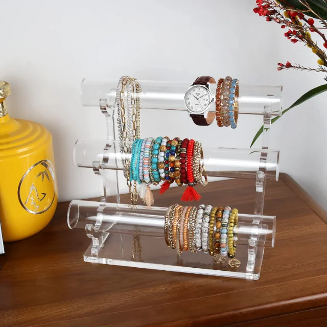 Durable Custom Acrylic Bracelet Display Stands | Personalized and Stylish Display Solutions for Jewelry Retailers Seeking Bespoke Showcases - “custom acrylic bracelet display stands”2