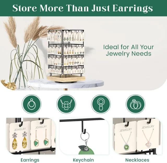 Durable Custom Earring Display Racks for Jewelry Shops | Tailored Display Solutions for Retailers Seeking Branded and Unique Jewelry Presentation - “custom earring display racks for jewelry shops”3