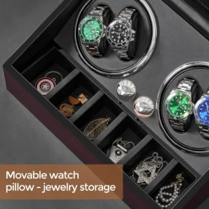 Custom Watch Winders for Precision Timepiece Care | Innovative Designs for Collectors and Retailers Richpack Watch Boxes Solutions - custom watch winders5