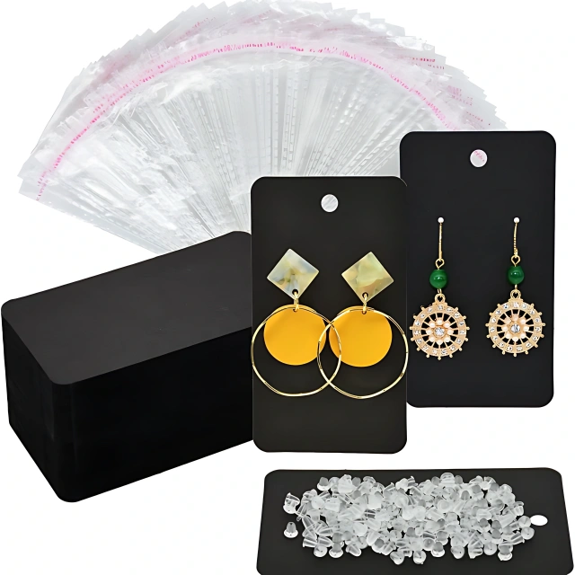 Versatile Jewelry and Earring Holder by Richpack for Elegant Storage - Unique and Intersting Design with Gift Card Puzzle Box Features - earing ring set card2
