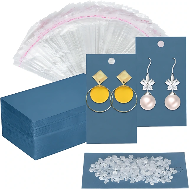 Versatile Jewelry and Earring Holder by Richpack for Elegant Storage - Unique and Intersting Design with Gift Card Puzzle Box Features - earing ring set card3