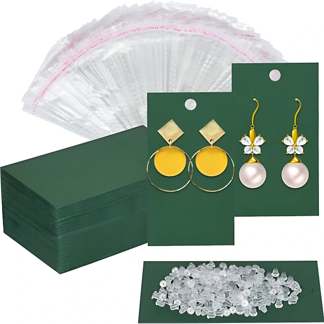 Versatile Jewelry and Earring Holder by Richpack for Elegant Storage - Unique and Intersting Design with Gift Card Puzzle Box Features - earing ring set card4