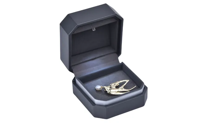 Jewelry Boxes - gray jewelry box