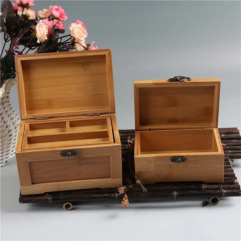 Bamboo Wooden Jewelry Organizer Boxes with Multiple Compartments | Eco-Friendly and Functional Storage for Eco-Concious Brands - il 794xN.3916996896 1s89