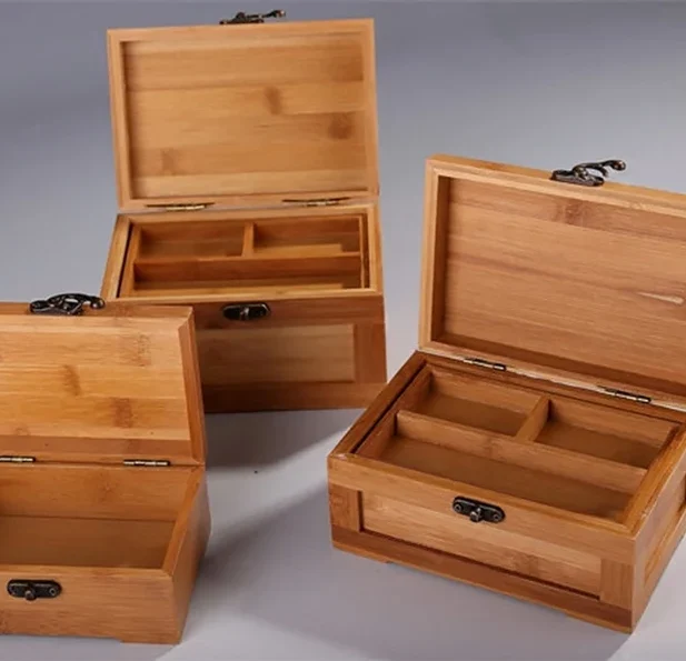 Bamboo Wooden Jewelry Organizer Boxes with Multiple Compartments | Eco-Friendly and Functional Storage for Eco-Concious Brands - il 794xN.3916996968 5ty3