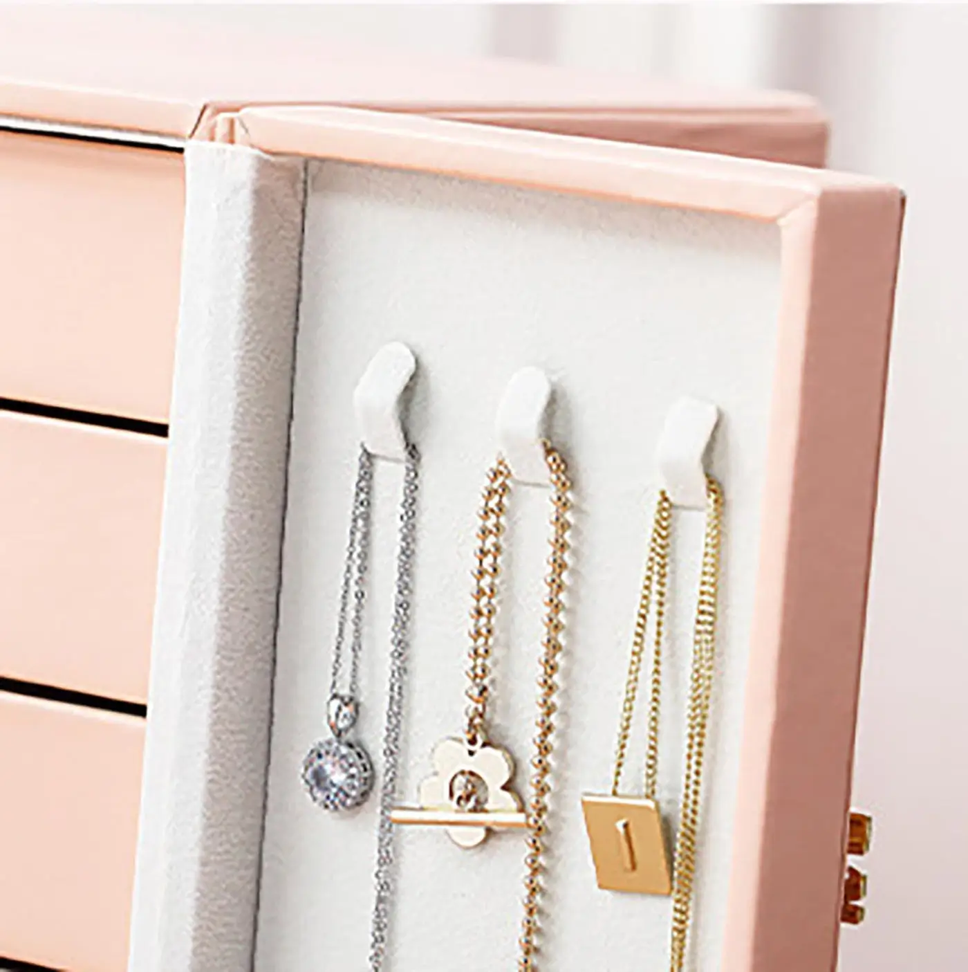 Stackable Jewelry Storage Boxes for Small Apartments | Space-Saving Solutions for Organized Living Bulk Order Options for Retail - jewelry box 076