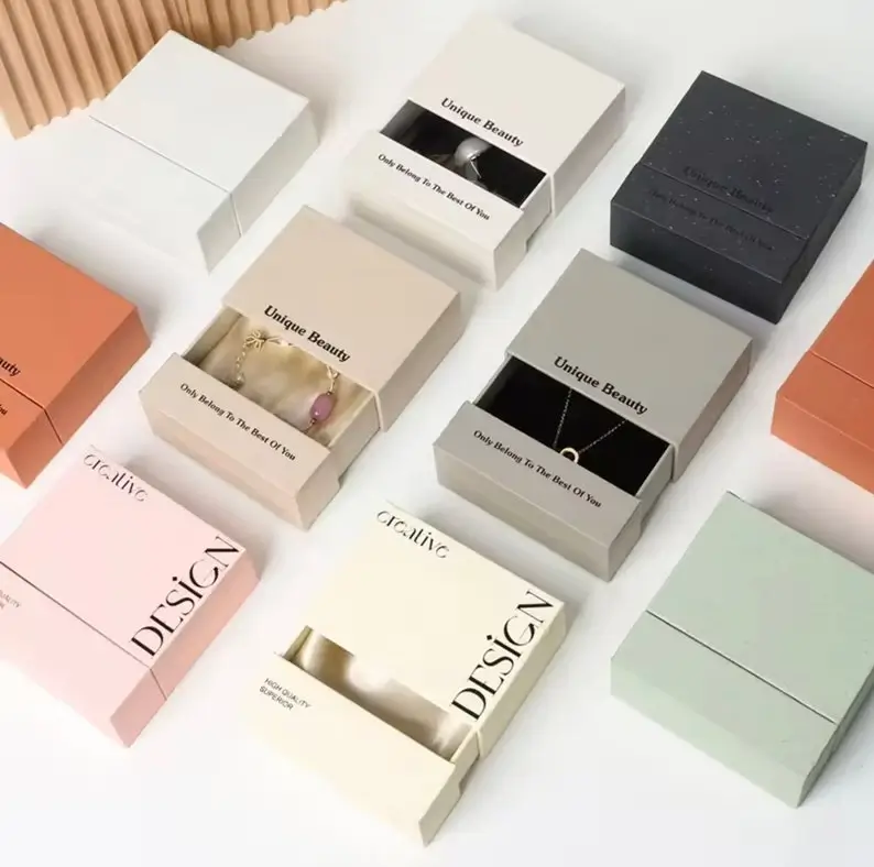 Tailored Custom Printed Luxury Packaging Boxes for High-End Jewelry Brands | Exclusive Branding Solutions for Jewelers Needing Elegant Presentation - jewelry box 016