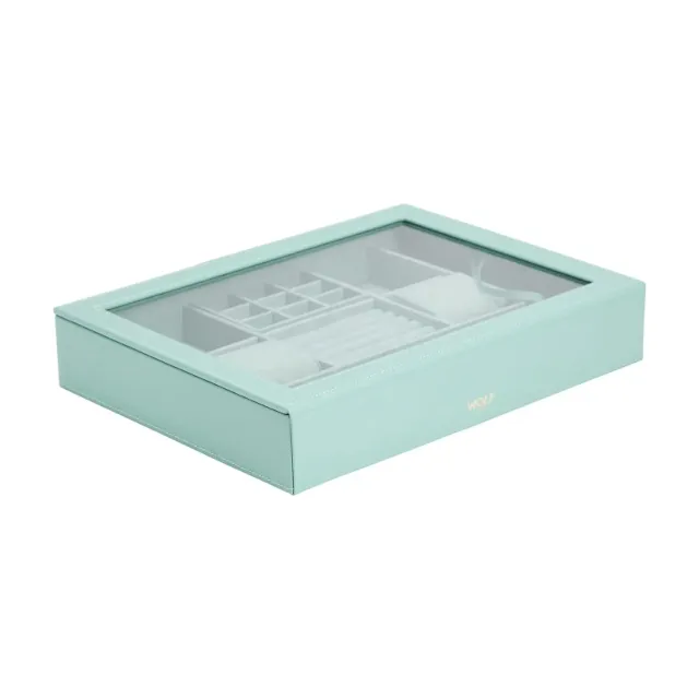 Richpack Clear Jewelry Boxes for Stylish Display with Windows | Premium Lucite and Clear Ring Boxes for Modern, Minimalist Storage - jewelry box 297