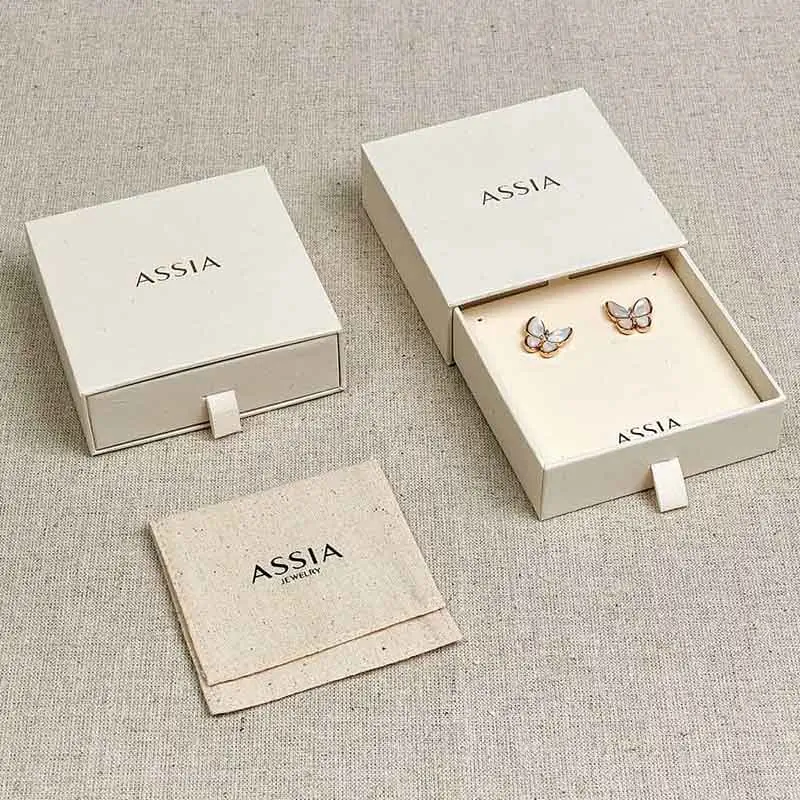 Custom Jewelry Packaging with Logo for High-End Jewelry Brands | Luxury Packaging Solutions | Tailored for Premium Brands - jewelry case 073