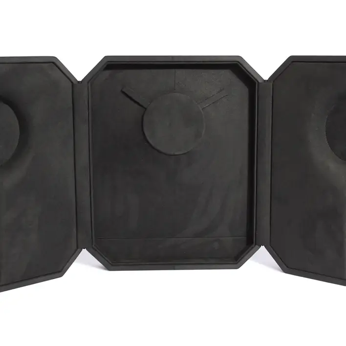 Sleek Black Jewelry Boxes | Modern Black Jewelry Gift Boxes and Organizers for Luxury Storage Solutions Personalized Packaging from Richpack - jewelry case 255