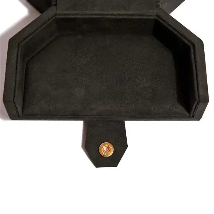 Sleek Black Jewelry Boxes | Modern Black Jewelry Gift Boxes and Organizers for Luxury Storage Solutions Personalized Packaging from Richpack - jewelry case 280