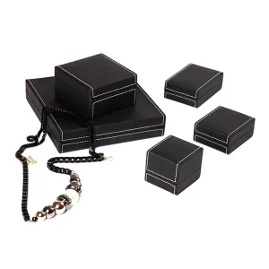 Luxurious Leather Jewelry Boxes | Custom Designs and Materials Options for High-End Jewelry Storage Richpack Jewelry Merchants - jewelry case 303