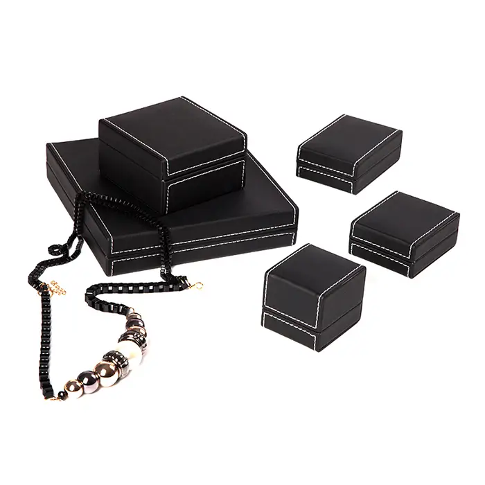 Luxurious Leather Jewelry Boxes | Custom Designs and Materials Options for High-End Jewelry Storage Richpack Jewelry Merchants - jewelry case 303