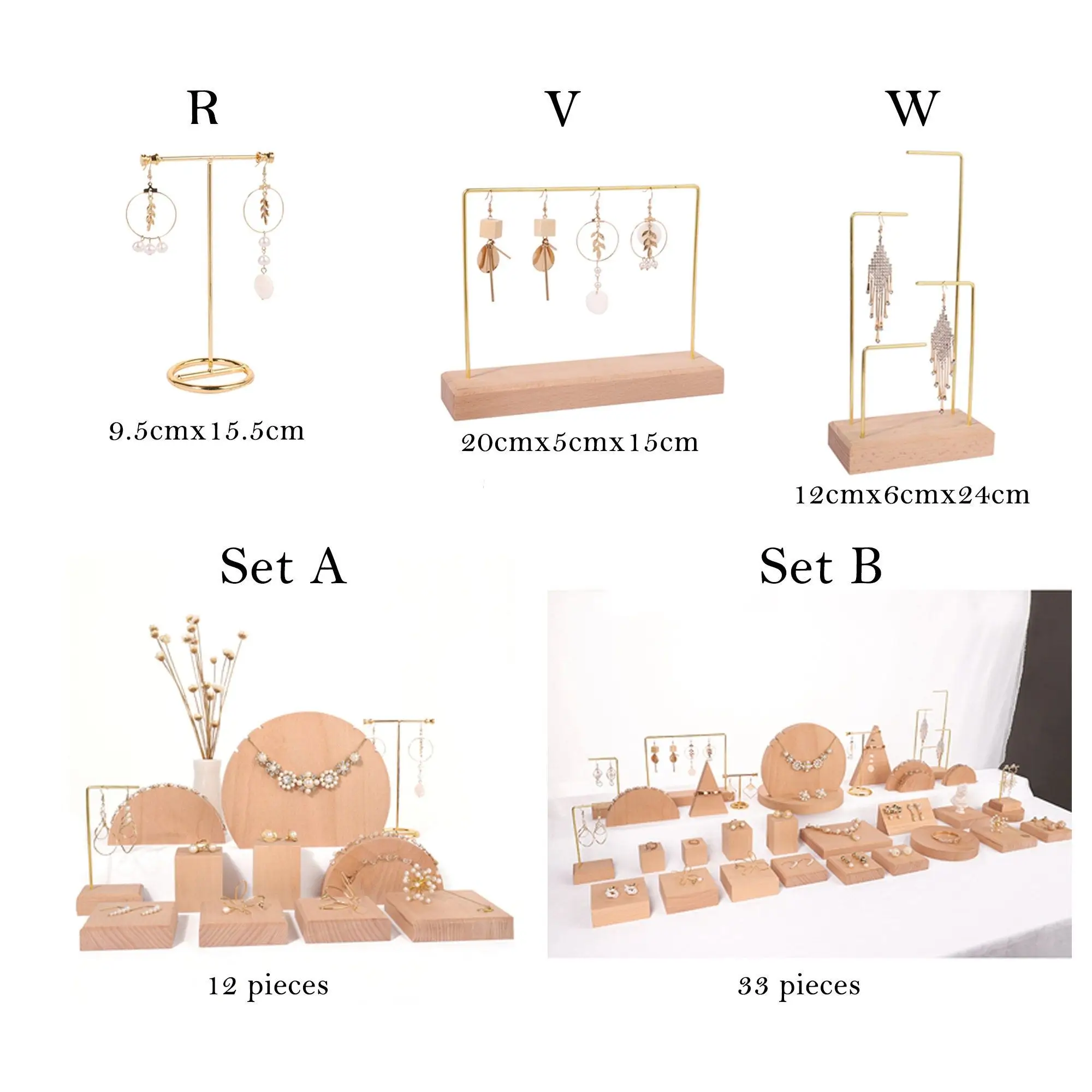 Bespoke Custom Jewelry Display Stands for High-Volume Orders | Crafted for Distributors Needing Reliable and Customizable Bulk Display Units - jewelry display 333
