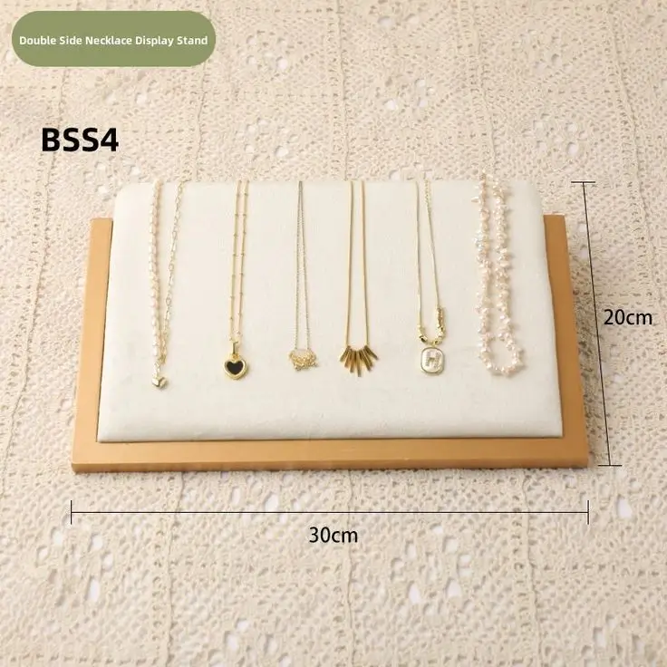 Elegant Custom Jewelry Displays with Logo for Jewelry Boutiques | Ideal for Small-Batch Retailers Looking to Stand Out with Unique Presentation - jewelry display 372