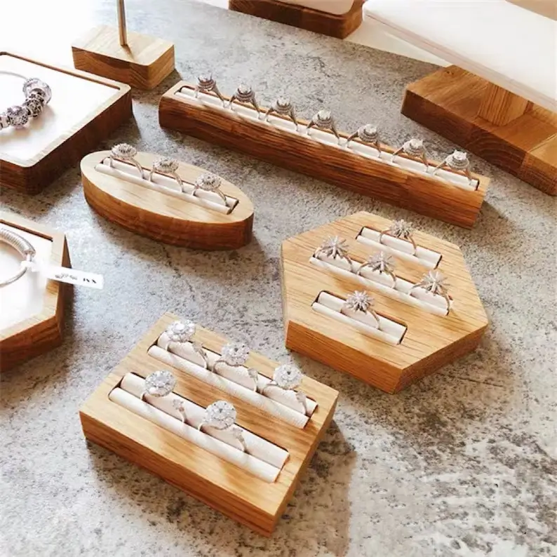 Bespoke Custom Jewelry Display Stands for High-Volume Orders | Crafted for Distributors Needing Reliable and Customizable Bulk Display Units - jewelry display 439